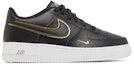 Buy Nike Air Force 1 低筒防滑耐磨板鞋 GS 黑金