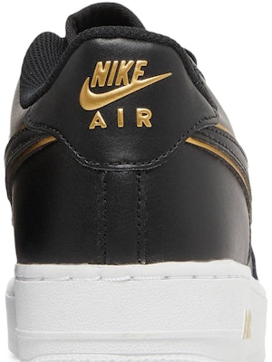 Nike Air Force 1 低筒防滑耐磨板鞋 GS 黑金 Sizing Nike Air Force 1 低筒防滑耐磨板鞋 GS 黑金