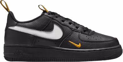 (Youth) Nike Air Force 1 LV8 'Black University Gold' HF0095-001 (Youth) Nike Air Force 1 LV8 'Black University Gold' HF0095-001