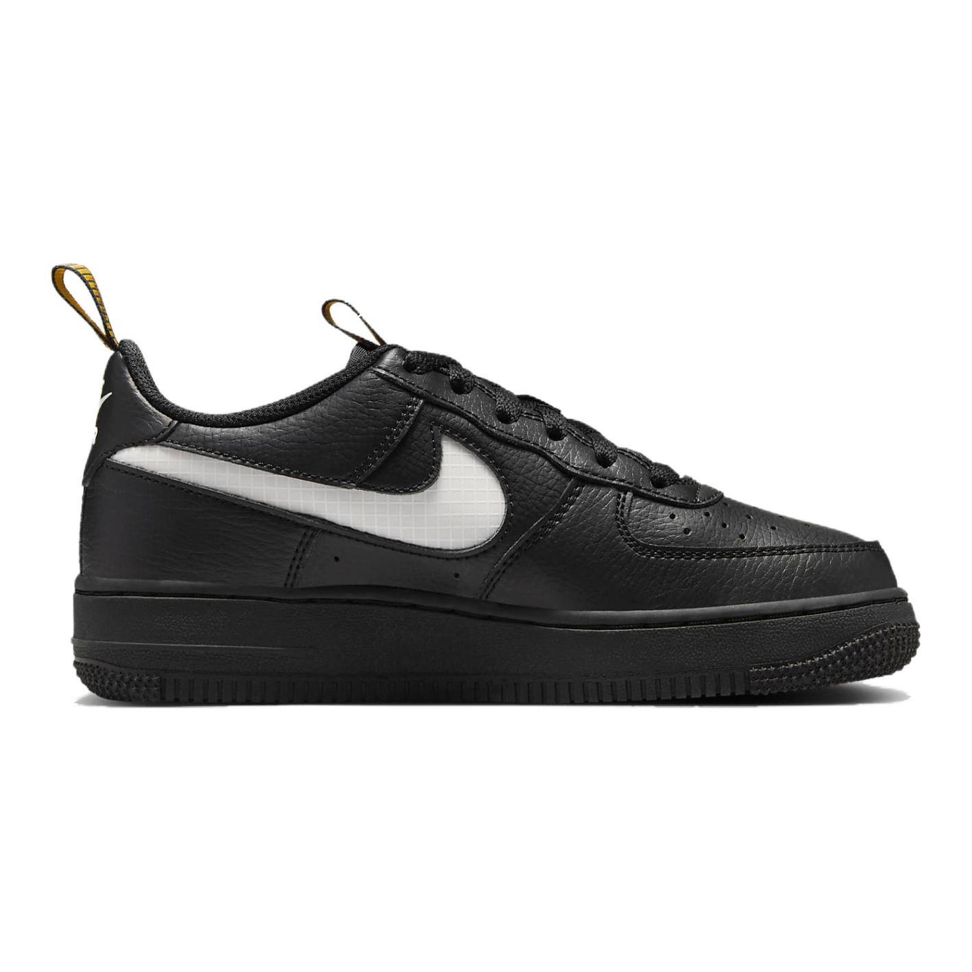 Order 大童 Nike Air Force 1 LV8 舒適 防滑耐磨 兒童板鞋 黑色