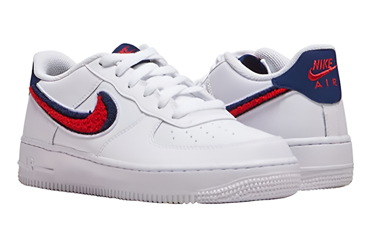air force 1 lv8 chenille swoosh