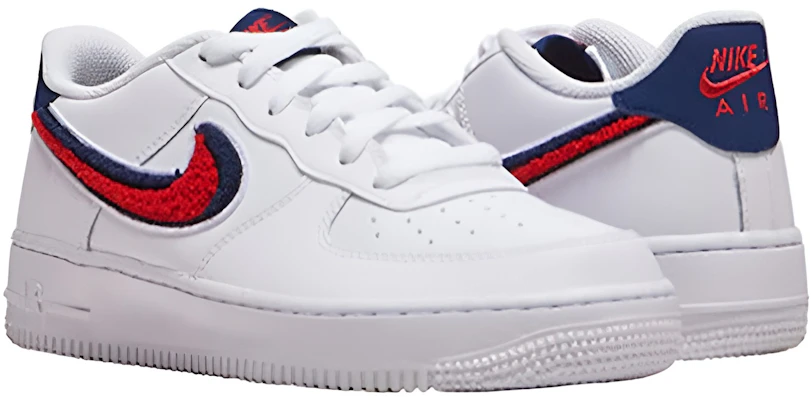 (Youth) Nike Air Force 1 LV8 'Chenille Swoosh' AO3620-101 Shop (Youth) Nike Air Force 1 LV8 'Chenille Swoosh' AO3620-101