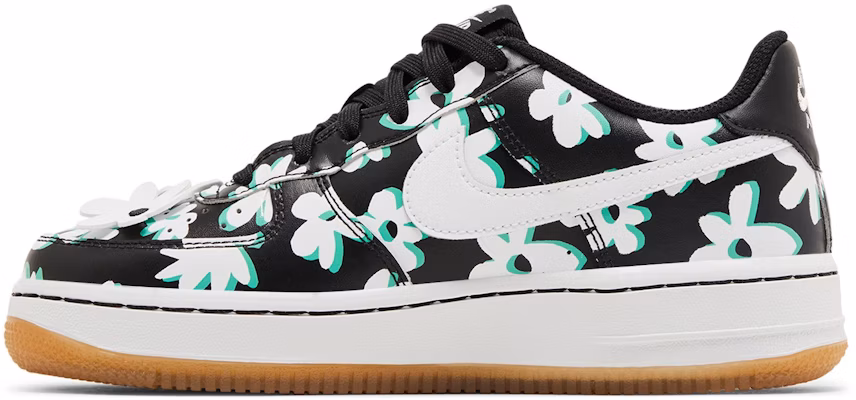 (Youth) Nike Air Force 1 LV8 'Flower Power' DZ2663-001 Lookbook (Youth) Nike Air Force 1 LV8 'Flower Power' DZ2663-001