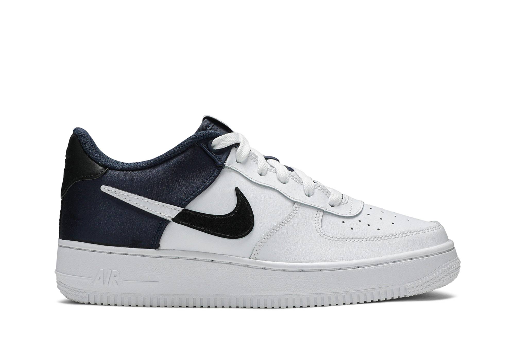 Buy (JR) Nike Air Force 1 LV8 'Midnight Navy' Biru Gelap CK0502-400