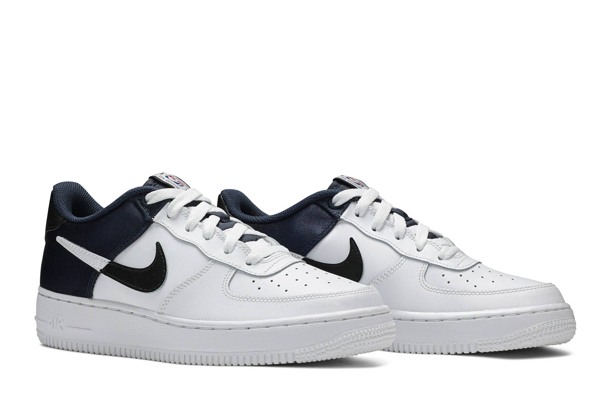 Cheap (JR) Nike Air Force 1 LV8 'Midnight Navy' Biru Gelap CK0502-400