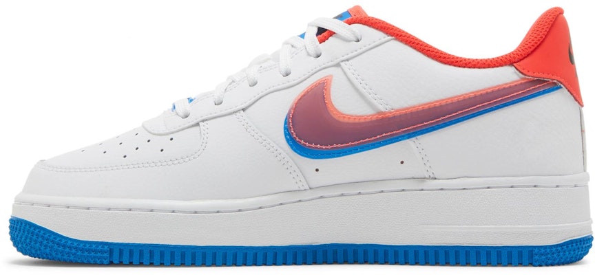 (Youth) Nike Air Force 1 LV8 'Offset Swoosh' DX1787-100 Lookbook (Youth) Nike Air Force 1 LV8 'Offset Swoosh' DX1787-100