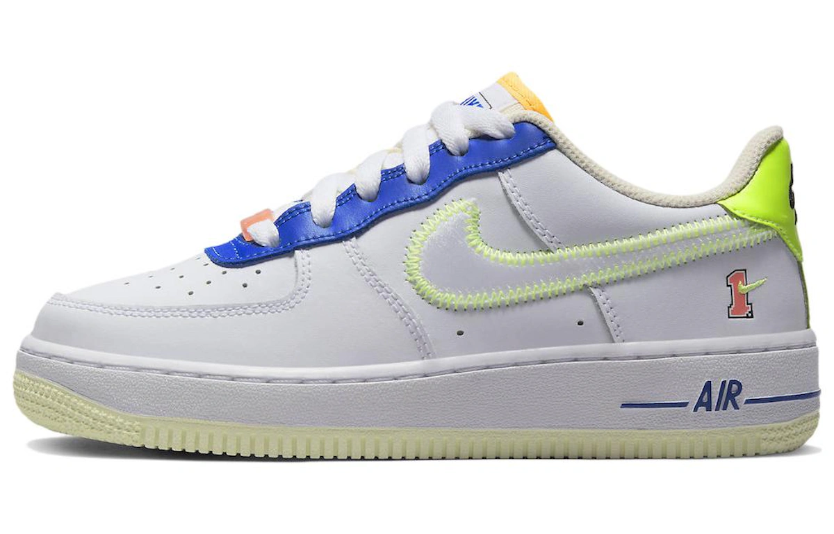 (Youth) Nike Air Force 1 LV8 'Player One - Ghost Green' FB1393-111