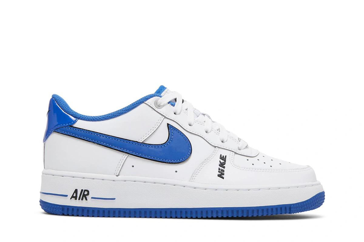 (Youth) Nike Air Force 1 LV8 'White Game Royal' DO3809-100