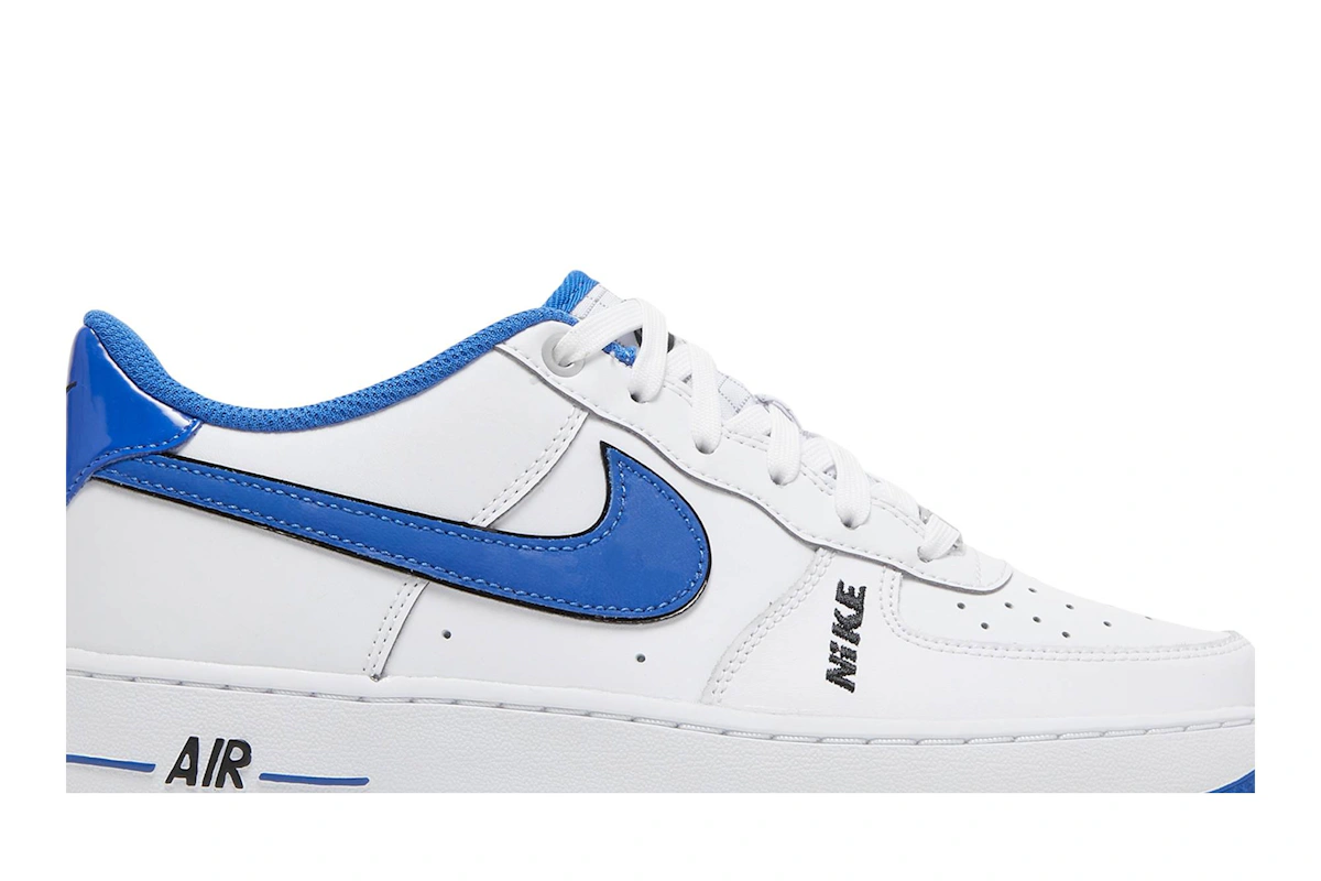 (Youth) Nike Air Force 1 LV8 'White Game Royal' DO3809-100
