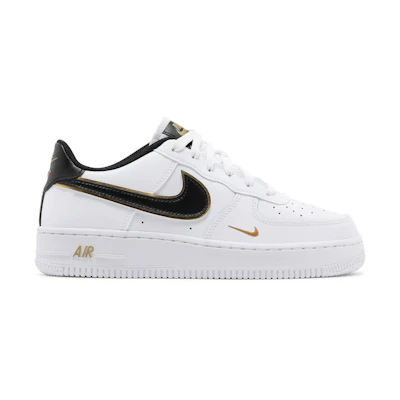 (Youth) Nike Air Force 1 LV8 'White Metallic Gold'