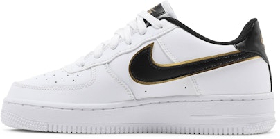 (JR) Nike Air Force 1 LV8 'Putih Emas Metalik' DM3322-100 Lookbook (JR) Nike Air Force 1 LV8 'Putih Emas Metalik' DM3322-100