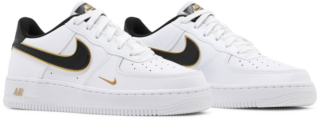 Nike air force 1 2025 low white metallic gold