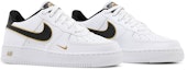Cheap (JR) Nike Air Force 1 LV8 'Putih Emas Metalik' DM3322-100