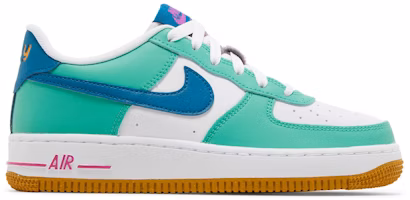 (Youth) Nike Air Force 1 LV8 'White Spring Green' FJ4613-100 (Youth) Nike Air Force 1 LV8 'White Spring Green' FJ4613-100