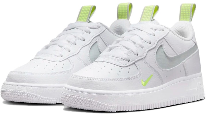 (Youth) Nike Air Force 1 LV8 'White Volt' HF0095-100 Order (Youth) Nike Air Force 1 LV8 'White Volt' HF0095-100