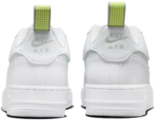 (Youth) Nike Air Force 1 LV8 'White Volt' HF0095-100 Lookbook (Youth) Nike Air Force 1 LV8 'White Volt' HF0095-100