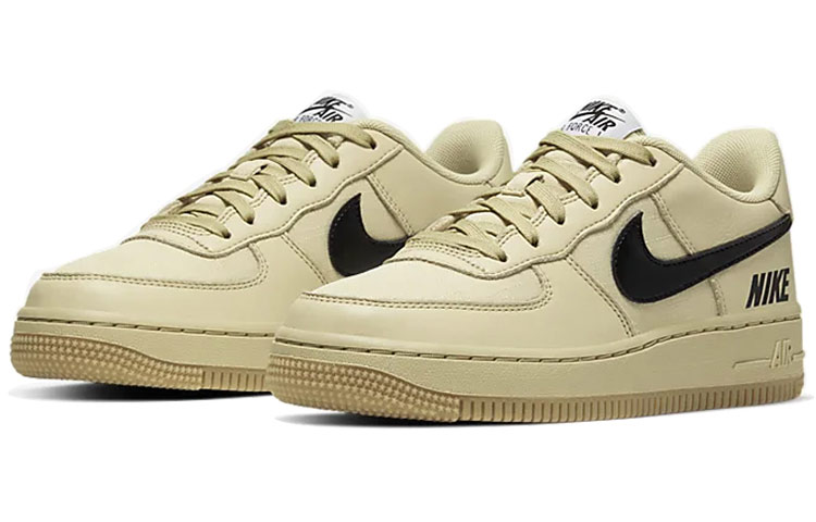 Lookbook Nike Air Force 1 Low LV8 5 低筒 板鞋 GS 棕色