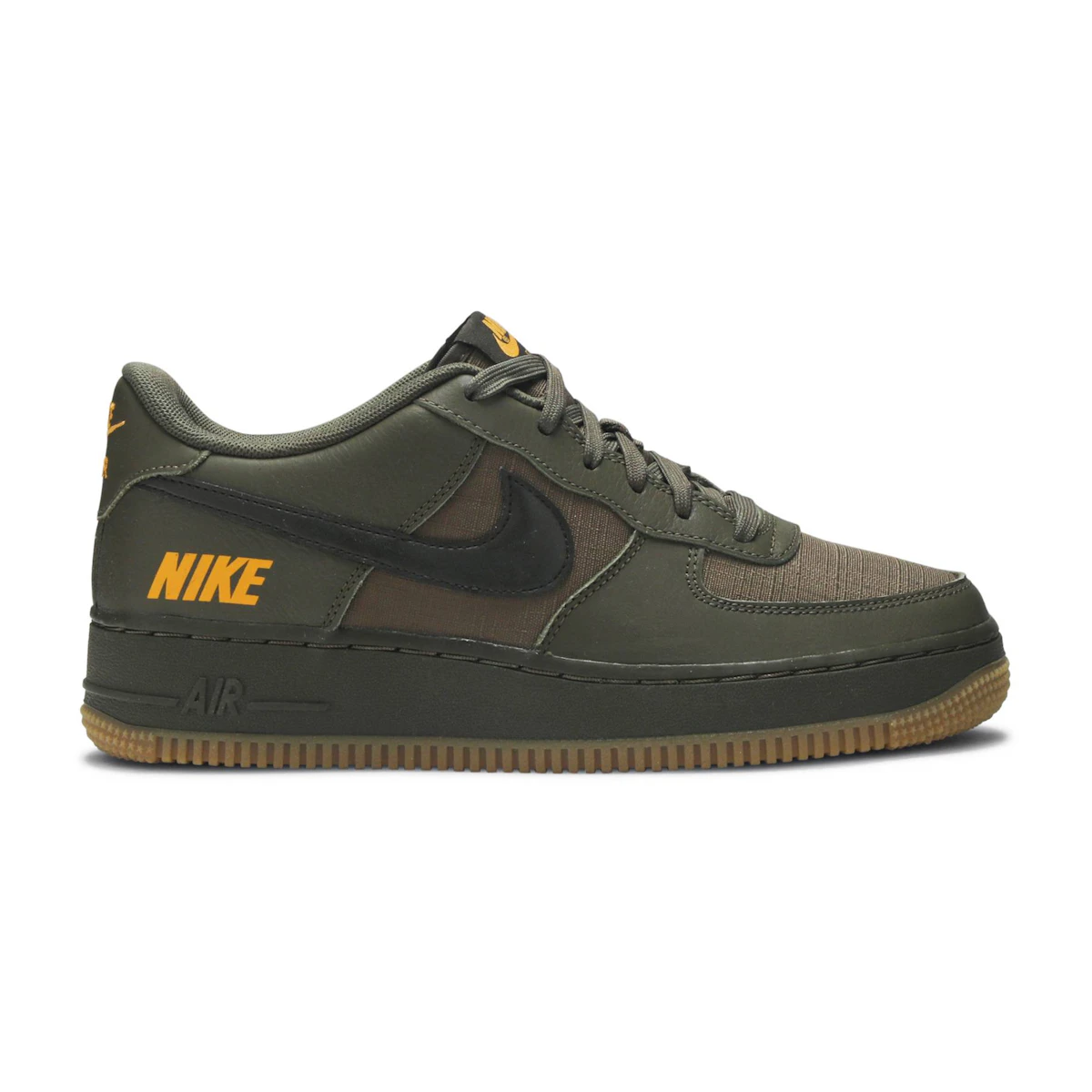 (JR) Nike Air Force LV8 Gore-Tex BG 'Olive' Pria/Wanita Sepatu Sneakers CQ4215-200