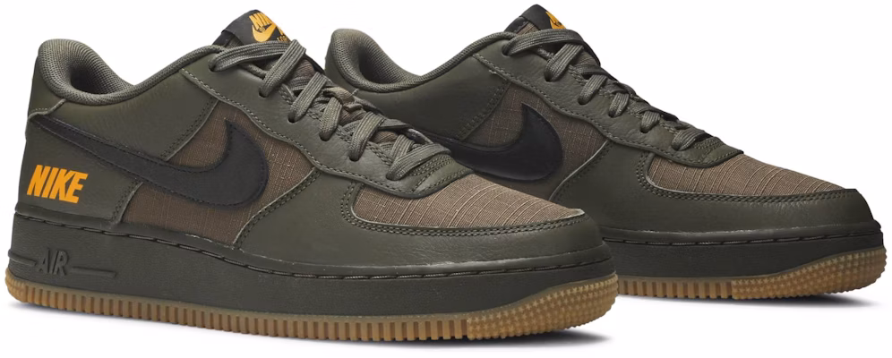 (Youth) Nike Air Force 1 LV8 Gore-Tex BG 'Olive' CQ4215-200 Cheap (Youth) Nike Air Force 1 LV8 Gore-Tex BG 'Olive' CQ4215-200