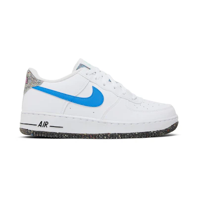(Youth) Nike Air Force 1 LV8 Next Nature Crater 'White Light Photo Blue'