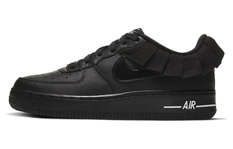Buy (JR) Nike Air Force 1 LV8 Ruffle 'Negro'. CI2302-001