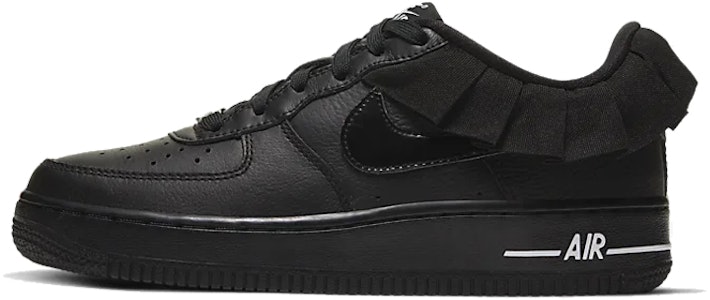 (JR) Nike Air Force 1 LV8 Ruffle 'Hitam' CI2302-001 Buy (JR) Nike Air Force 1 LV8 Ruffle 'Hitam' CI2302-001