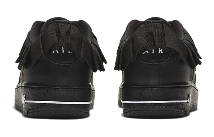 Purchase (JR) Nike Air Force 1 LV8 Ruffle 'Negro'. CI2302-001