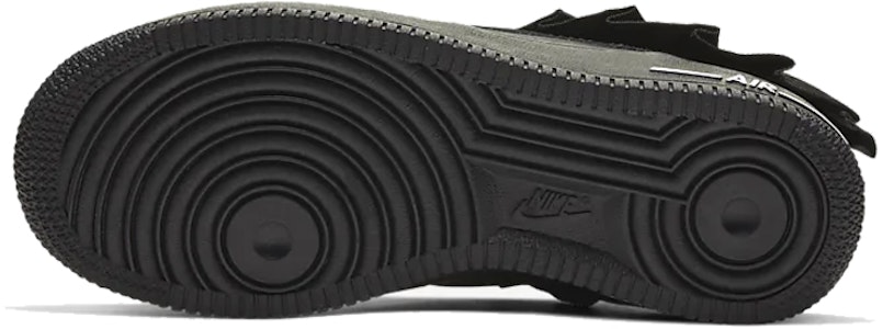 (JR) Nike Air Force 1 LV8 Ruffle 'Hitam' CI2302-001 Details for (JR) Nike Air Force 1 LV8 Ruffle 'Hitam' CI2302-001