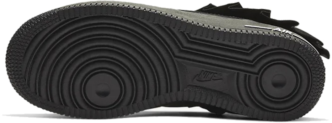 (JR) ナイキ エアフォース1 LV8 ラッフル "ブラック" CI2302-001 Details for (JR) ナイキ エアフォース1 LV8 ラッフル "ブラック" CI2302-001