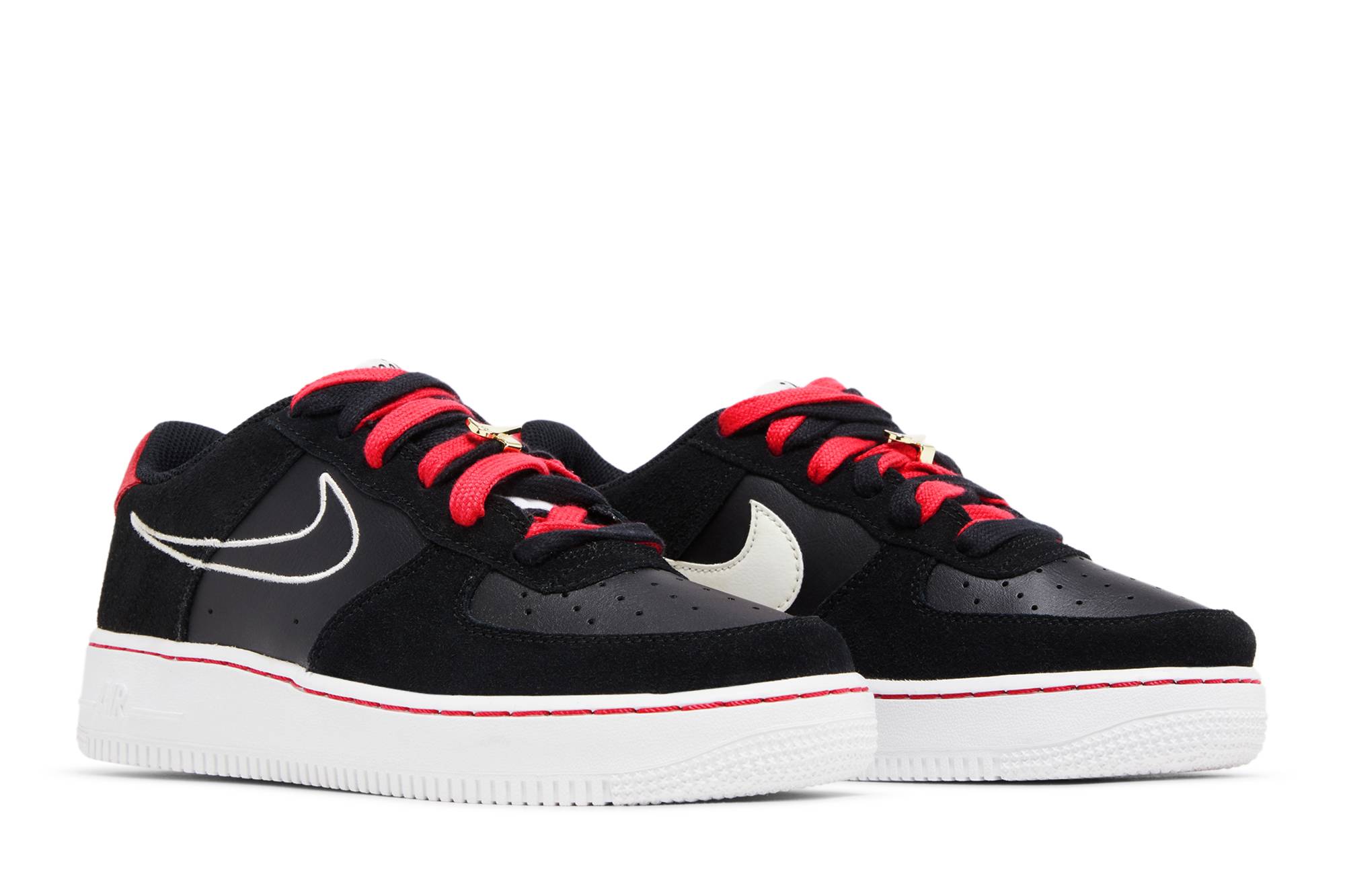 Cheap (JR) 耐克空军一号LV8 S50 '黑红' DB1561-001