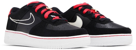 (JR) 耐克空军一号LV8 S50 '黑红' DB1561-001 Cheap (JR) 耐克空军一号LV8 S50 '黑红' DB1561-001