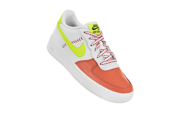 Lookbook (JR) Nike Air Force 1 LV8 SPRB 'Putih Volt Oranye' BQ6978-100