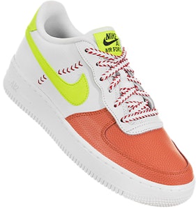 (JR) Nike Air Force 1 LV8 SPRB 'Putih Volt Oranye' BQ6978-100 Lookbook (JR) Nike Air Force 1 LV8 SPRB 'Putih Volt Oranye' BQ6978-100
