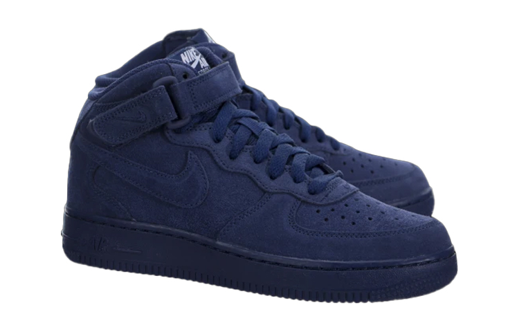 (Youth) Nike Air Force 1 Mid 'Binary Blue' 圖 3