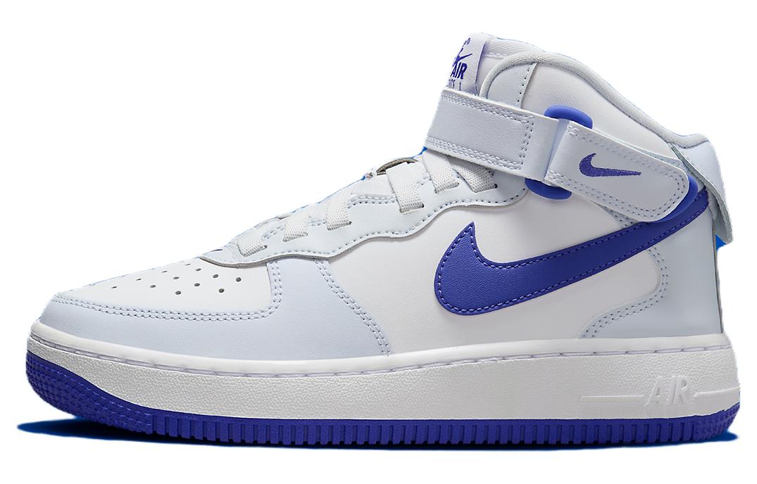 Buy (JR) Nike Air Force 1 Mid EasyOn SE 'Gris Fútbol Violeta Persa' FN1193-001