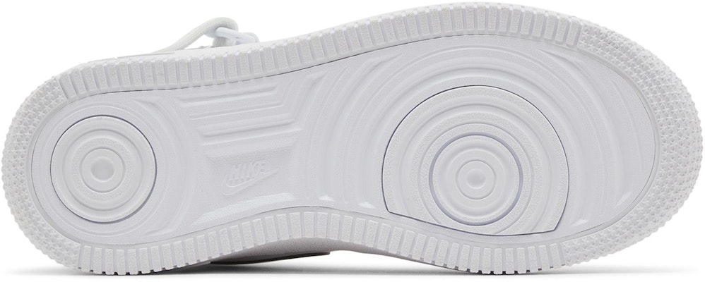 (Youth) Nike Air Force 1 Mid EasyOn SE 'Triple White' FN1193-111 Shop (Youth) Nike Air Force 1 Mid EasyOn SE 'Triple White' FN1193-111