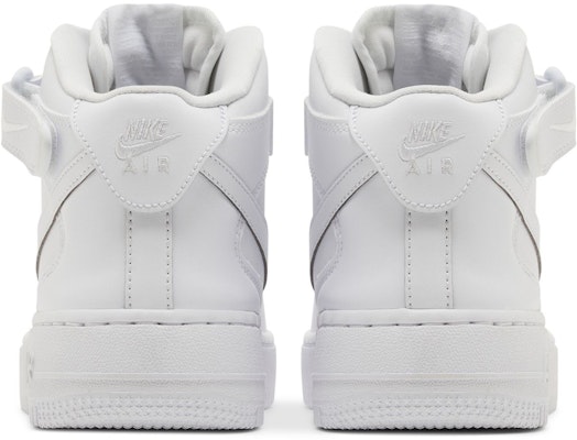 (Youth) Nike Air Force 1 Mid EasyOn SE 'Triple White' FN1193-111 Details for (Youth) Nike Air Force 1 Mid EasyOn SE 'Triple White' FN1193-111