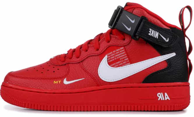 (JR) Nike Air Force 1 Mid LV8 'Merah Universiti' AV3803-600 Buy (JR) Nike Air Force 1 Mid LV8 'Merah Universiti' AV3803-600