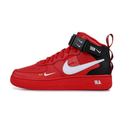 (Youth) Nike Air Force 1 Mid LV8 'University Red'