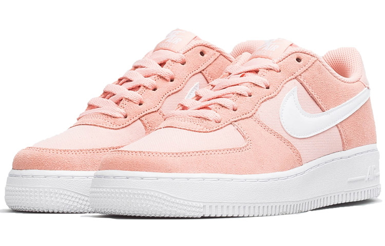 Order 耐吉 Air Force 1 Low PE Coral 低帮 籃球鞋 GS 粉色