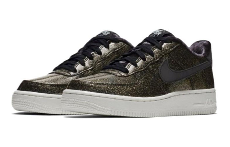 Lookbook Nike Air Force 1 (GS) “Pinnacle“ 低筒休閒板鞋 黑色