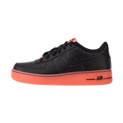 (Youth) Nike Air Force 1 PRM 'Black Hot Lava'