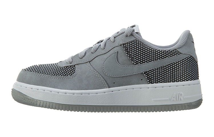 (Youth) Nike Air Force 1 PRM 'Cool Grey'