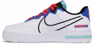 Lookbook (JR) Nike Air Force 1 React 'Astronomy Blue Laser Crimson' Biru Merah Laser. CD6960-101