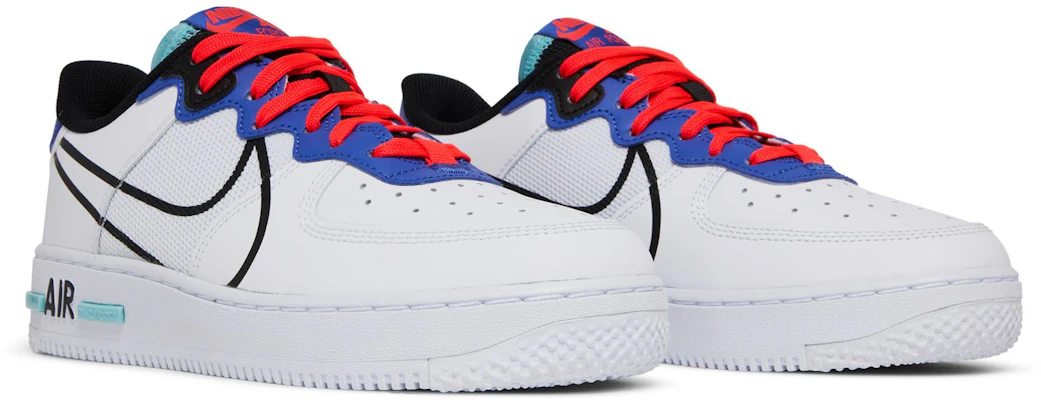 (JR) Nike Air Force 1 React 'Astronomy Blue Laser Crimson' Biru Merah Laser. CD6960-101 Cheap (JR) Nike Air Force 1 React 'Astronomy Blue Laser Crimson' Biru Merah Laser. CD6960-101