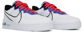 Cheap (JR) Nike Air Force 1 React 'Astronomy Blue Laser Crimson' Biru Merah Laser. CD6960-101