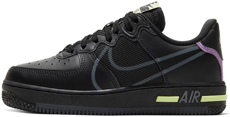 (JR) 나이키 에어 포스 1 리액트 '트리플 블랙' CD6960-001 Buy (JR) 나이키 에어 포스 1 리액트 '트리플 블랙' CD6960-001