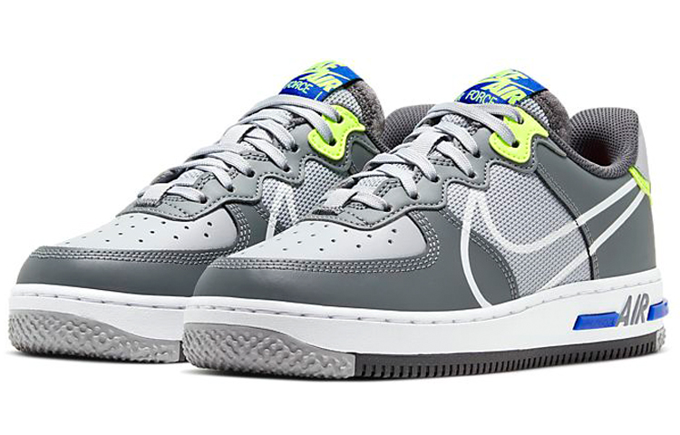 Lookbook (JR) Nike Air Force 1 React "狼灰色" CD6960-002