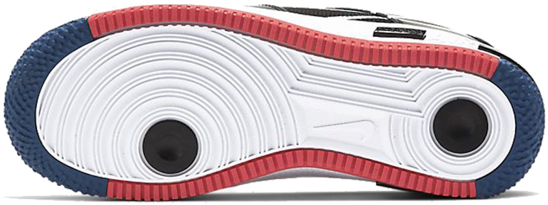 (JR) ナイキ エアフォース1 リアクト SU "ブラック/ジムレッド" CT5117-002 Details for (JR) ナイキ エアフォース1 リアクト SU "ブラック/ジムレッド" CT5117-002