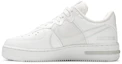 Lookbook Nike Air Force 1 Low React 低筒 板鞋 GS 白灰